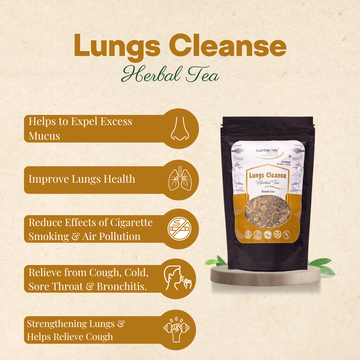Lungs Cleanse Herbal Tea 50 GM - SAPTNOVA