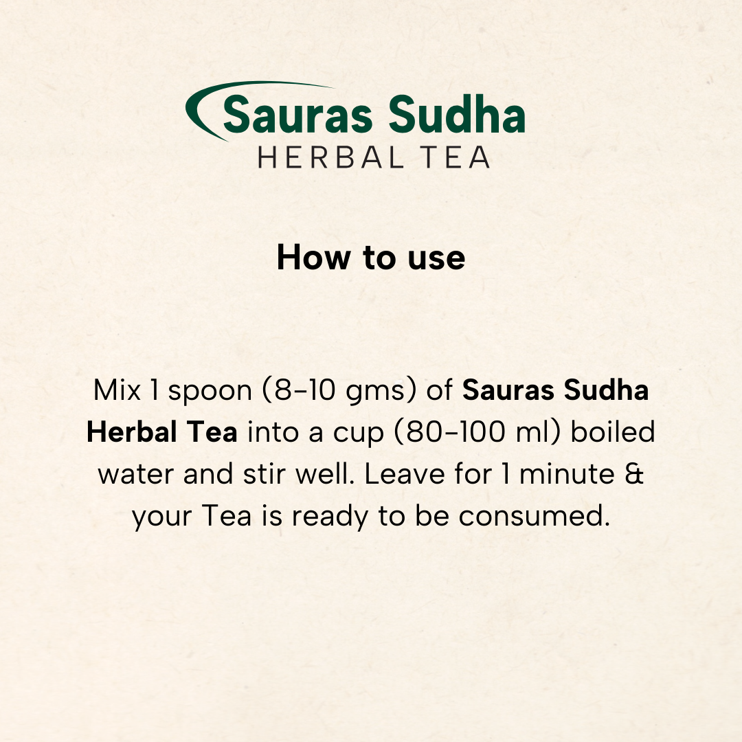 Sauras Sudha Herbal Tea 150 GM