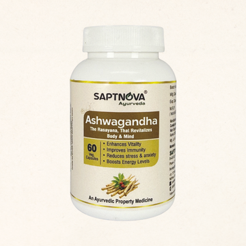 Ashwagandha Capsules - Rasayana for Body & Mind (60 Capsules)
