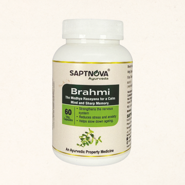 Brahmi Capsules -  Calm Mind & Sharp Memory (60 Capsules)