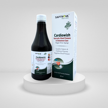 Cardiowish Ayurvedic BP & Cholesterol Care SF Syrup 300 ML