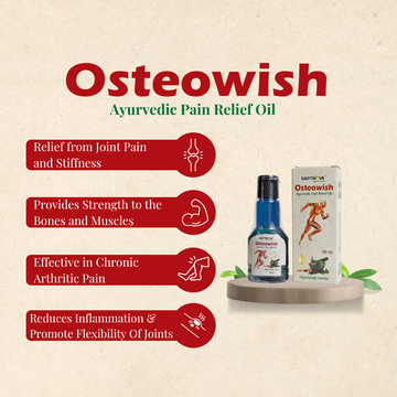 Osteowish Ayurvedic Pain Relief Oil 60 ML