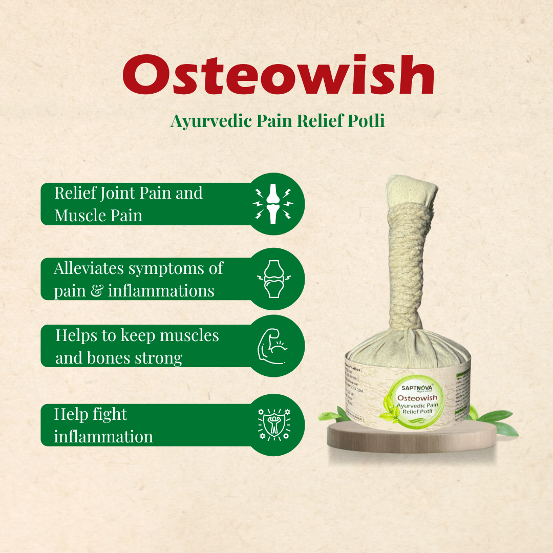 Osteowish Ayurvedic Pain Relief Potli - SAPTNOVA