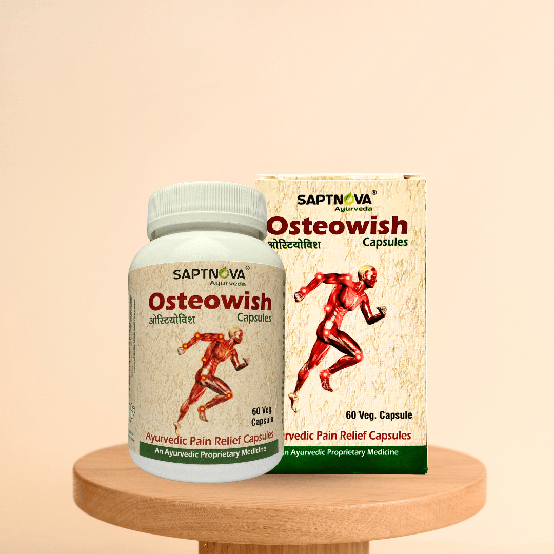 Osteowish Ayurvedic Pain Relief Capsules 1*60 - SAPTNOVA