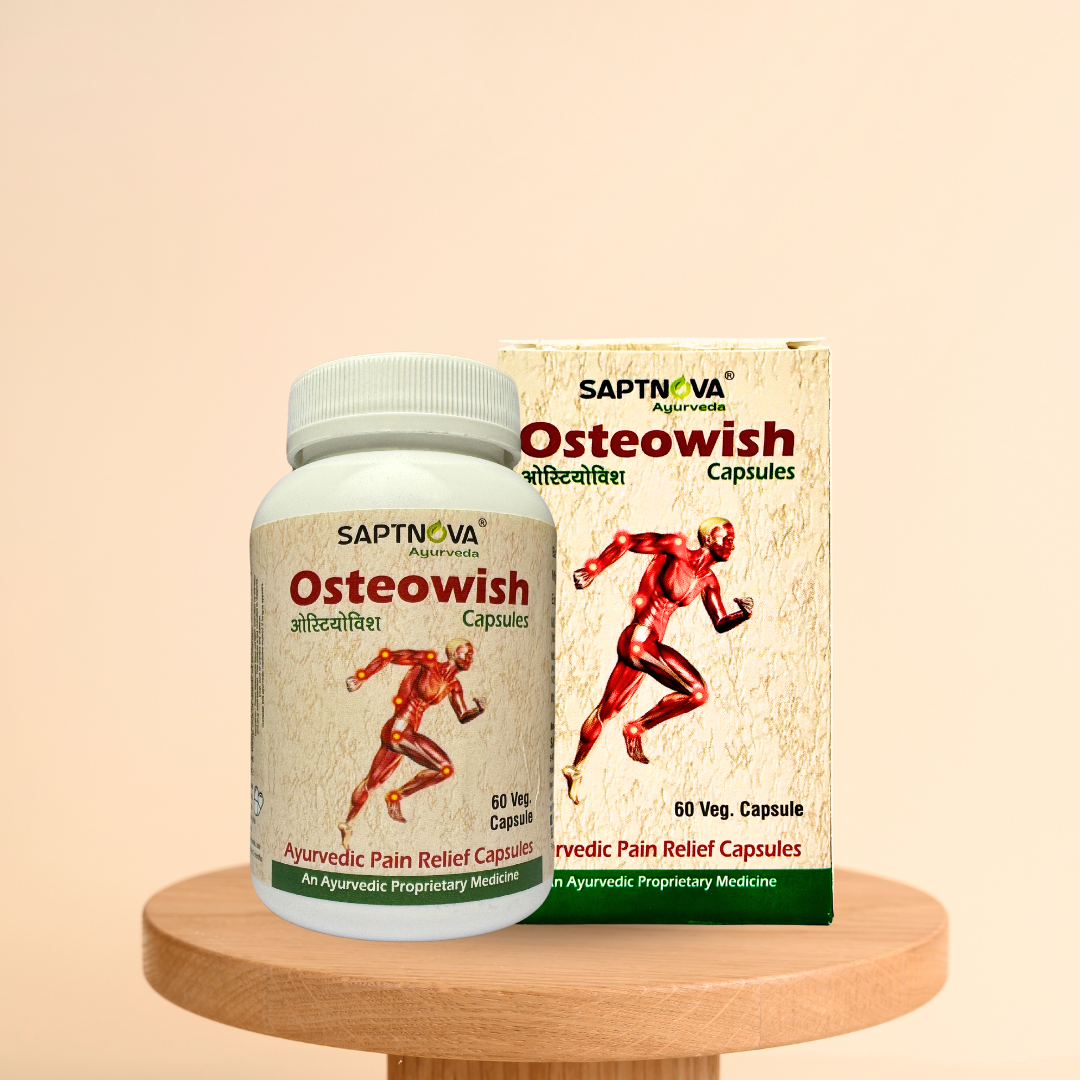 Osteowish Ayurvedic Pain Relief Capsules 1*60