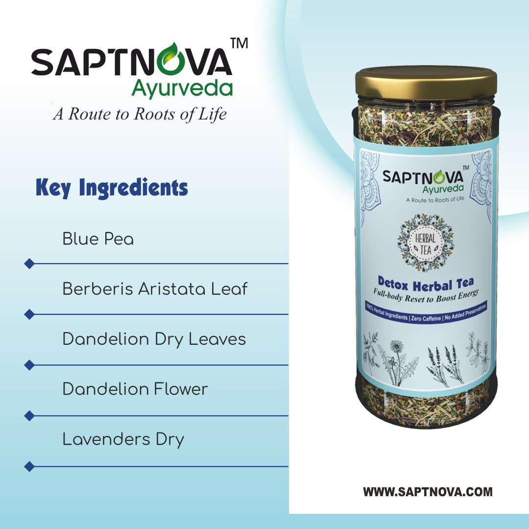 Detox Herbal Tea 35 GM - SAPTNOVA