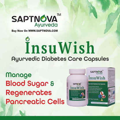 Saptnova InsuWish - 60 Capsules - SAPTNOVA