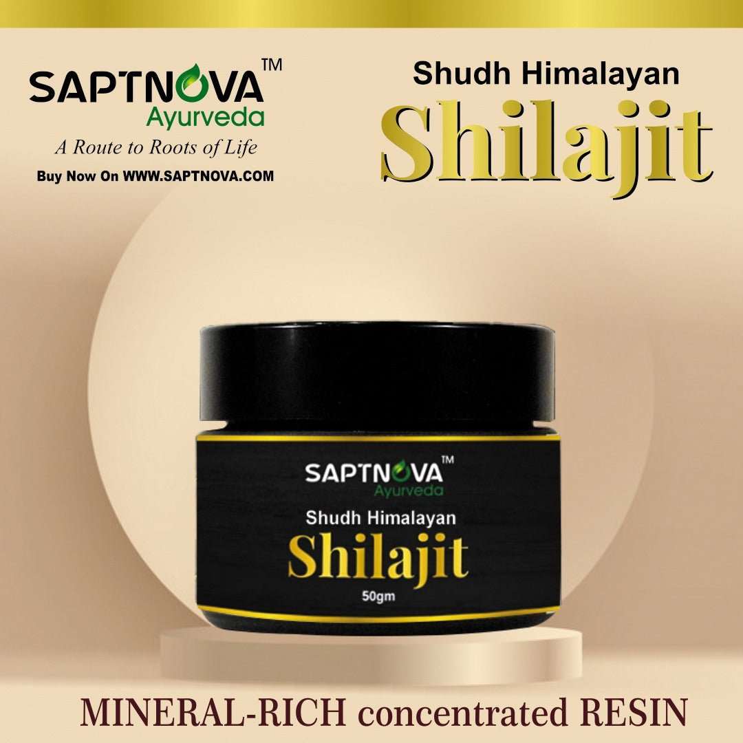 SAPTNOVA Shilajit Resin 20 GM - SAPTNOVA