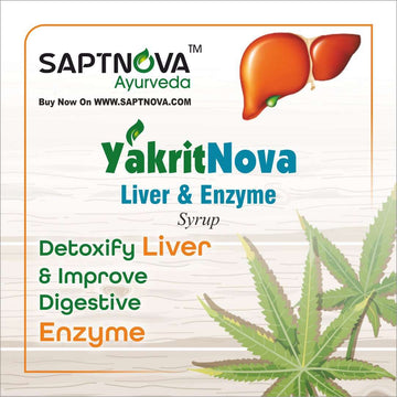 YakritNova – Syrup for Liver & Enzyme – 225 ML - SAPTNOVA