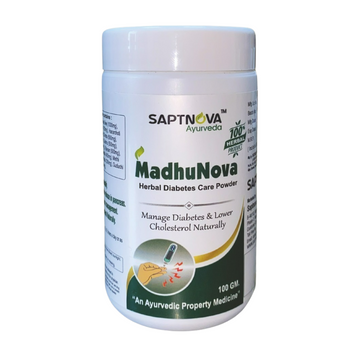 MadhuNova Herbal Diabetes Care Powder (3 x 100 GM)